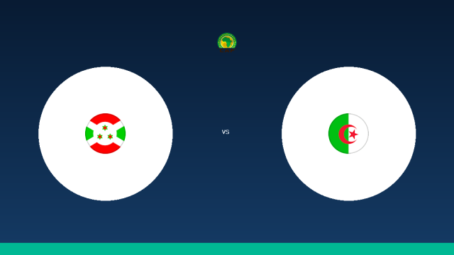 موعد مباراة بورندي والجزائر في تصفيات كأس أمم إفريقيا